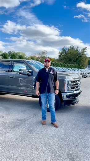 Happy #MikeMonday from #FairwayFord! This week, Mike’s giving a first look at the 2026 F-350 King Ranch with the Chrome Package. For 2026, Ford introduces two stunning new colors—Marsh Gray and Argon Blue—both available in a sleek single-tone finish. We’ve got several on the lot and ready for immediate delivery, so stop by and see the newest addition to the Super Duty lineup! #F350KingRanch #BuiltFordTough | Fairway Ford