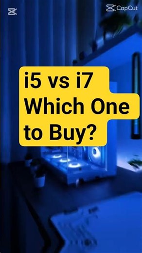 i5 vs i7 — Which One Should You Really Buy? 😱💻 #i5vsI7 #LaptopTips #Shorts