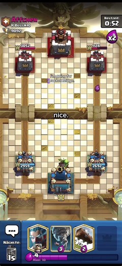 Rocket Cycle vs Logbait Strategy in Clash Royale