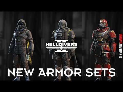 HELLDIVERS 2 Exo Experts Premium Warbond Armor Sets + New Superstore Set