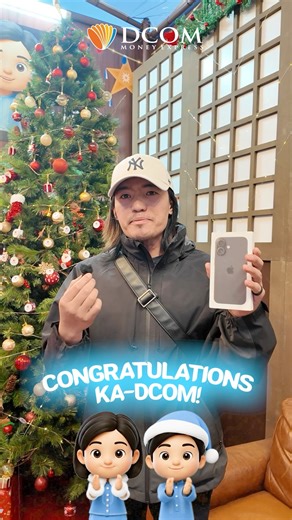 🎊 DCOM Raffle Winners! 🎊 ㅤㅤㅤ‎ Congrats sa mga maswerteng nakakuha ng iPhone 16, AirPods 4, Starbucks Card, at ¥5,000 Quo Card! Abangan ang next pa-surprise namin mga ka-DCOM! 💙✨ ㅤㅤㅤ‎ #DCOMMoneyExpress #PhilippineFestival2025 | DCOM Filipino