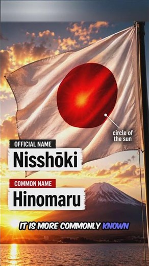WHY DOES JAPAN’S FLAG HAVE ONLY A RED CIRCLE? 🇯🇵 | HINOMARU EXPLAINED