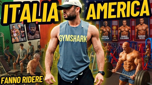 Confronto tra le pratiche di bodybuilding in America e in altre regioni