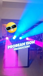 PROBEAM PLUS de 150w de potencia! 😍 Led RGBW efecto BEAM. Con 8 figuras, 8 colores, Prisma de 18 CARAS y GIRATORIO. Funciones: DMX512, Maestro/Esclavo, Audiorítmico y Automático. Continúa Promoción $7800 a $6800 EL PAR ✨ ILUMINACIÓN DELUXE 🔹Whatsapp: 8113706999 📍Av Simón Bolívar 1840, Mitras Centro, Monterrey, NL. 🚚Envíos a TODO MÉXICO .🙌 CIENTOS de testimonios y referencias comprobables. Envíanos HOY MISMO un mensaje y APROVECHA! | ILUMINACION DELUXE
