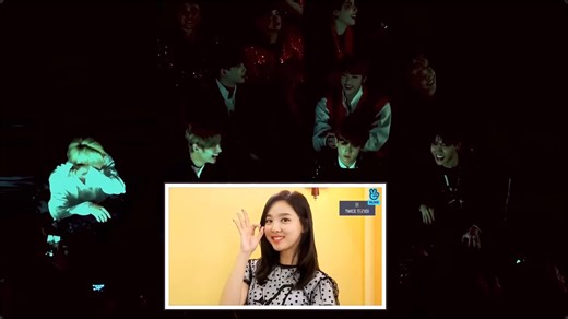 BTS reaction Twice舞台全程