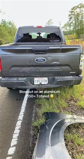 F150 Blowout at 85 MPH: A Total Loss