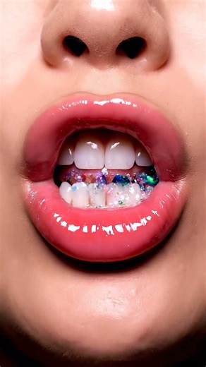 Satisfying Rainbow Crystal ASMR 🌈 Layered Crunch Sounds