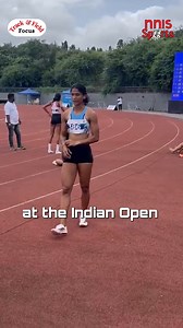 4.9K views · 72 reactions |  Sakshi storms to 100m title at Indian Open Athletics  Sakshi Chavan clinched the title with a lifetime best of 11.81s! She edged past local star and National Games champion Sudeshna Shivankar (11.89s) in a thrilling finish! Sakshi was also the Junior National 100m & 200m champion last year!  #indianathletics #athletics | nnis | Facebook