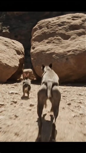 Speed vs Survival: Hound Dog Chasing a Rabbit” #viral #trending #ytshorts #trendingfear