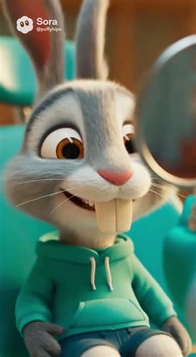 Rabbit goes to the dentist 🦷 to get his teeth trimmed #shorts #fyp #viral #trending #animals