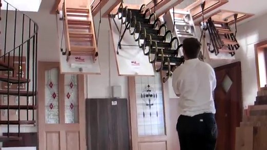 Attic Stairs/Attic Ladders/Loft Stairs/ Loft Ladders, Supplied and Fitted Nationwide - MurphyLarkin