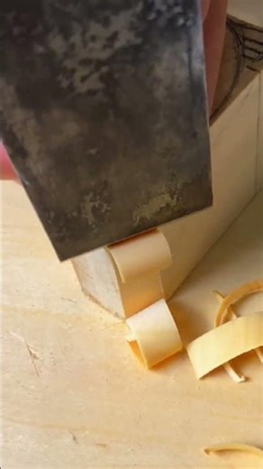 Shaping Wood Corners Using Hand Chisels For Professional And Detailed Woodworking Project Job