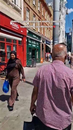Walking Through Whitechapel Market | London UK #shorts #shortvideo #walkthrough