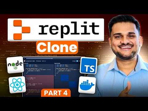 Full stack Replit Clone Project | Make your own Web IDE - Part 4
