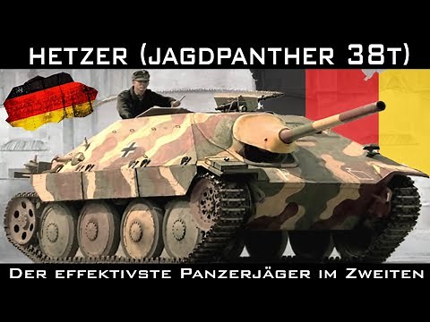 Hetzer (Jagdpanther 38t) - The most effective tank destroyer in World War II