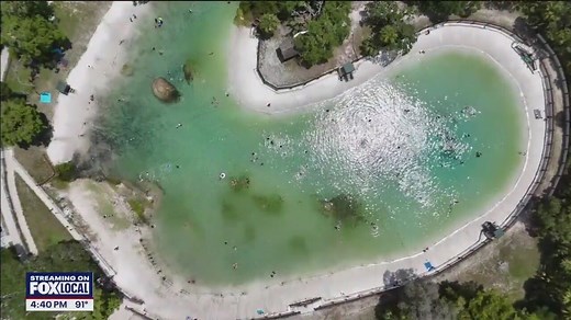 Cooling off at Lithia Springs Park