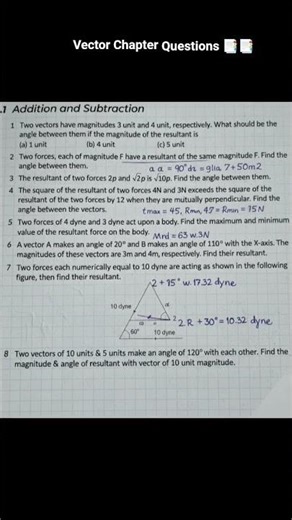 JEE Mains & MHT-CET Vector Chapter Most Important Questions For JEE Main Exam | #jee #mockpapers