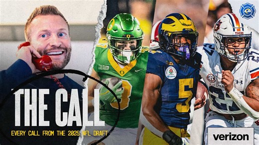 Every draft call to the Rams' 2025 rookie class