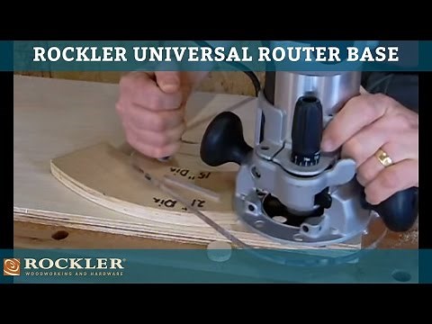 Rockler Universal Router Base