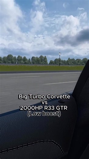 36K views · 2K reactions | R33 GT-R on Low Boost vs TURBO with a Corvette on it. - Drive em both on StreetLegends server now! #racecar #turbocharged #corvette #zr1 #lsx #twinturbo #r33 #gtr #fh5 #streetrace #supra #r35 #carsoftiktok #r34 #r32 | MkElite | Facebook