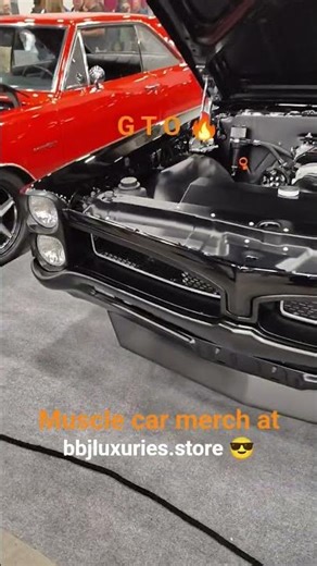 Black Custom‑Built 1967 Pontiac GTO | Cinematic Muscle Car Showcase