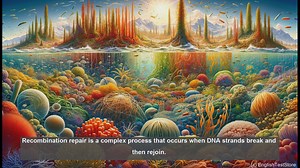 Recombination repair in biology