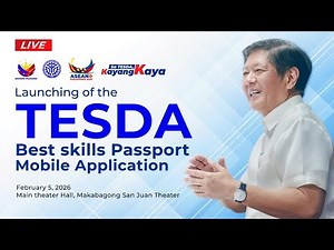 Launching of the TESDA Skills Passport Mobile Application