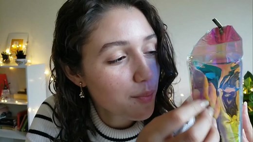 1 minute makeover (I'm your caring friend) 💗 #asmr #fyp #asmrtrigger #asmrsound #makeupasmr #makeup #asmrtingle