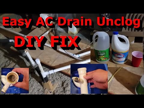 How to Unclog AC Drain Line Fast and Keep it Clean the Easy Way