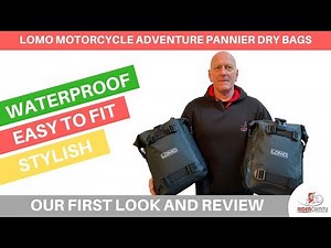 Lomo Motorcycle Adventure Pannier Dry Bags | Our first look and review