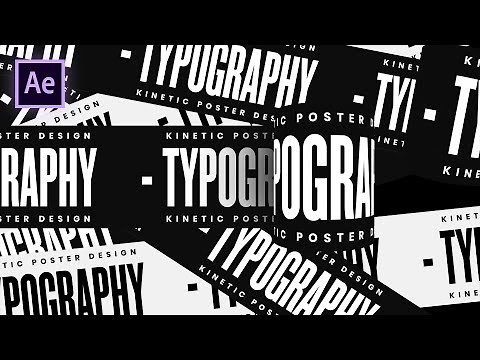 After Effects Tutorial - Rolling Typography Motion Graphics in After Effects