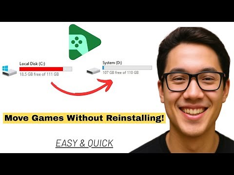 How To change Install Location On Google Play Games PC (Easy & Quick)