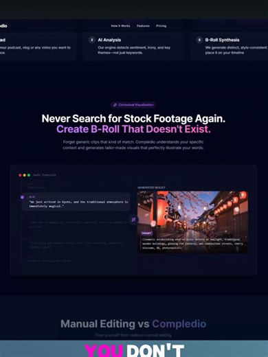 Create Masterpiece Videos in Minutes with Compledio