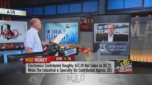 Element Solutions CEO explains how EV growth benefits the specialty chemicals maker