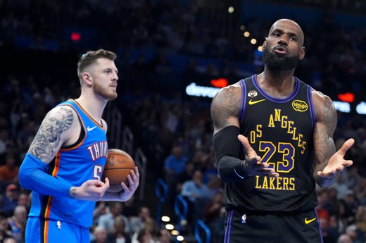 What channel is Thunder vs Lakers on TV tonight? Time, NBA schedule, injury report