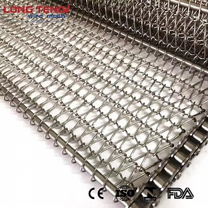 [Hot Item] Stainless Steel Chain Link Spiral Wire Mesh Conveyor Belt for Food Industries