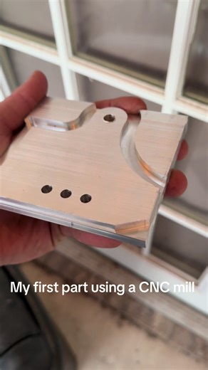 My First CNC Milled Part Using a HAAS Machine
