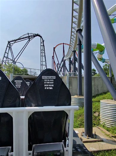 Maxx Force FAIL Six Flags Great America launch coaster incident