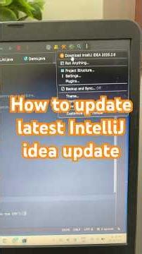 How to update intellij idea latest version 2025.2.6 #coding #intellij #intellijidea #shorts