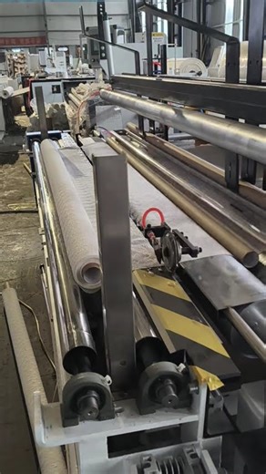 Fully automatic toilet paper/tissue machine #machine #factory #diy