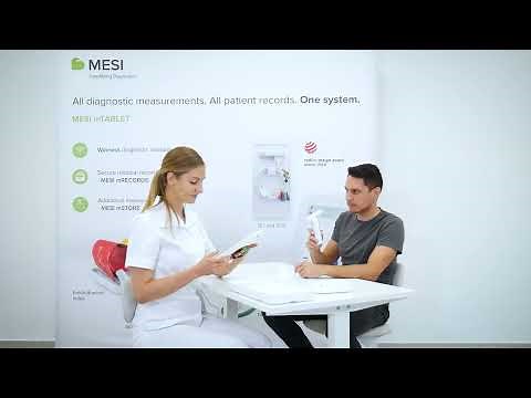 Demonstration of spirometry (SPIRO) - MESI mTABLET SPIRO