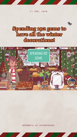 Unlocking Winter Decorations in Pizza Game