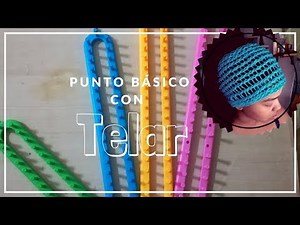 Learn to knit on a Rectangular Loom or Basic Knit + "D&D" review