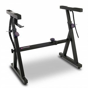 Adjustable Z Style Black Keyboard Stand - Liquid Stands