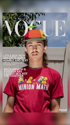 Fun Vogue Cover Trend: Spaghetti Model Funny Meme