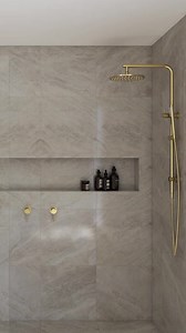 6.9K views · 421 reactions | Add some style and stop shower shame. Upgrading your shower is one of the simplest upgrades you can make to your bathroom. 朗 250mm Showerhead ✨ A range of finishes to suit your style  Easy installation  7.5 L/ minute flow rate Explore the full range from Buildmat. | Buildmat | Facebook