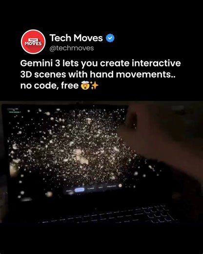 Create 3D worlds with just your hands ✋🌀 Design just got way more human.