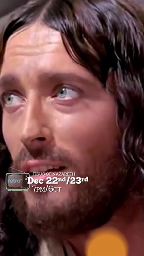 A Special Two-Night Event ✨ Experience "Jesus of Nazareth" during a two-day broadcast event, airing December 22nd and 23rd at 7PM / 6PM CT. A timeless story, presented for the season. | Retro Television