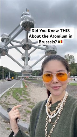 Did You Know THIS About the Atomium in Brussels? 🇧🇪 #shorts