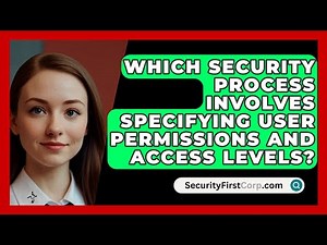 Which Security Process Involves Specifying User Permissions and Access Levels?
